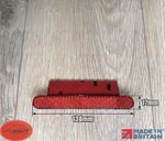 Motorcycle Reflector. Rectangle E Marked on Aluminium.  MOT  Tail Tidy
