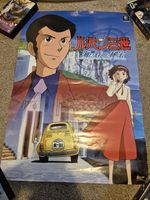 Lupin The 3rd Lost Treasure Poster Nintendo Gamecube Official Promo Rare 