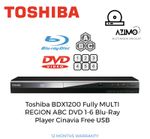 Toshiba BDX1200 Blu-ray Multi Region Free ABC DVD 1-6 Dolby Player 12M WARRANTY