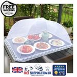 1/2/3Pcs Food Cover Pop Up Mesh Net Dome Bug Fly Insect Cake BBQ Collapsible