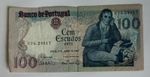 Portugal 1985 100 Escudos Bocage Banco de Portugal Banknote (B142)
