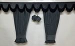 GREY Premium Quality Dutch Style Blackout Curtains SCANIA DAF VOLVO MERC MAN REN