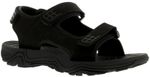 Rockstorm Mens Beach Sandals Trekking Ridge Touch Fastening black UK Size