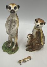 Secrets from the makers of Hidden Treasures 2 x Meerkat Cases & 1 x Small  Vgc