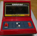 Tomy Caveman 1982 Hand-held console. Red, all working, excellent condition