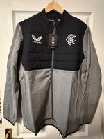 Rangers Castore Hybrid Quilted Fleece Jacket ** BRAND NEW WITH TAGS **