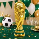 Resin 2026 FIFA World Cup Trophy Replica Gold Finish for Display Use