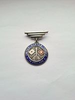 WW2 SOLID SILVER UNITED STATES FORCES IN ENGLAND SWEETHEART BROOCH / BADGE,7.8g