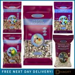 COCKATIEL PARAKEET PARROT CONURE FRUIT SEEDS MIX FOOD FOR BIRDS JOHNSTON & JEFF 