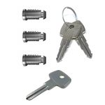 Thule Key and  Barrel: 3-pack 3 Barrels, 2 Keys, 1 Remover Key