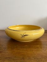 Vintage Sudlow's Burslem Bowel Yellow Wheat Pattern Staffordshire Pottery Dish