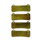 HEL Front Carbon Fiber Brake Pad Shims For: Nissan Skyline R35 GTR Jdm 08-23