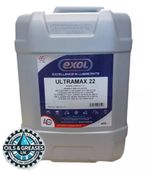 EXOL HYDRAULIC OIL 22 20LTR, A PREMIUM GRADE ISO VG22 HYDRAULIC OIL NOT RECYCLED