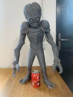 This Island Earth - Metaluna Mutant - 24" tall  model -3d printed