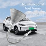 Oil Funnel with Strainer Screen Metal Funnel Long Neck Funnel Spout Funnel