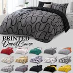 Duvet Cover Set Reversible King Size Duvet Cover Bedding Set Single Double King