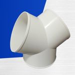 PVC Y Shape Ducting Splitter Connector for Efficient Airflow Distribution