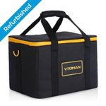 VTOMAN Carrying Case Bag for Jump 600X Portable Power Station and Extra Battery