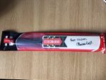 Sir Alister Cook Signed Mini Bat