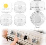 5Pcs Stove Knob Safety Covers, 3In Child Proof Oven Knob Safeguards Child Safet