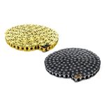 8mm T8F Gold,Steel Mini Moto Bike DRIVE CHAIN Split Break Link 1m 2m 3m 4m 5m