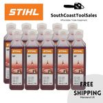 Genuine Stihl Red ONE SHOT 2-Stroke Oil 100ml 50:1 Mix Ratio for Petrol Tool