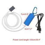 Aquarium Mini Air Pump Fish Tank USB Oxygen Aerator Ultra Silent Saving Energy N