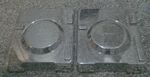 2 X PIONEER CDJ 1000 mk3 Decksaver Dust Covers