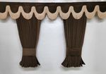 BROWN Dutch Style Premium Quality BLACKOUT Curtains SCANIA DAF VOLVO MERC MAN