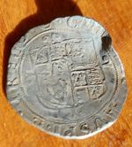 Charles 1st Shilling Hammered Silver Coin