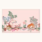Cath Kidston Painted Kingdom Pink Made to Order Fixed Size Mural | Wallpaper