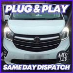 Vauxhall Vivaro B (2014-2019) DRL Day Time Running Light LED Bright White Bulbs