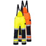 Portwest Modaflame Rain+ Hi-Vis Multi-Norm Contrast FR Trousers Waterproof MV71