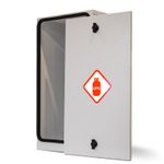 Steel Gas Safety Locker for 6kg Propane or 7kg Butane Ducato Sprinter (Grey)