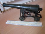 Rare Heavy Bronze 19th Century Naval Signal Salute Cannon 35cms Barrel