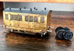 D&S Models 4mm 00 Gauge etched brass kit built LNER/GCR Louvered Milk Van