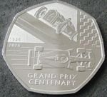 2026 100th ANNIVERSARY OF THE BRITISH GRAND PRIX 50p BU  COIN PRE ORDER