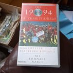 1994 Charity Shield Manchester United v Blackburn - VHS Video 