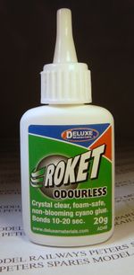 Deluxe Materials AD46 Roket Odourless Cyno 10-20 second (Superglue) 20g