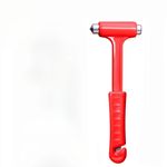 EMERGENCY HAMMER CAR WINDOW BREAKER SEATBELT CUTTER BREAK GLASS ESCAPE SAFETY UK