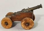 ANTIQUE MODEL SHIPS CANNON  model naval royal navy field gun artillery piece