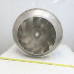 Replacement Blower Wheel Backward-Inclined Aluminum 24-1/2"Dia x 4-5/8"W 1" Bore