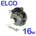 ELCO FAN MOTOR 16W 230v 16 WATT CONDENSER MULTIFIT MOUNTS FOR FRIDGE OR FREEZER