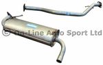 Suzuki Jimny 2005-2012 1.3i VVT Exhaust System - Centre Pipe &  Rear Silencer