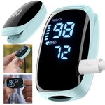 New Blood Glucose Monitor Fingertip Oximeter LED Display for Adults Seniors Uk