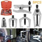 5Pc Front End Service Tool Kit Pitman Arm Puller Ball Joint Separator