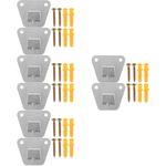Reinforced Steel Wall Mount Fan Bracket Easy Installation for Various Fans