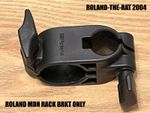 🐀 🥁ROLAND V DRUMS MDH RACK BRKT ONLY  1.5"🥁 38mm / 22mm🥁R-LOGO🥁TYPE#2🐀🥁