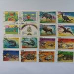 15 Different Kazakhstan Stamps Collection