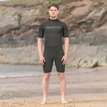 AquaTec Men’s Shorty Wetsuits [2mm | 3/2mm] | COMFORTABLE & FLEXIBLE NEOPRENE 